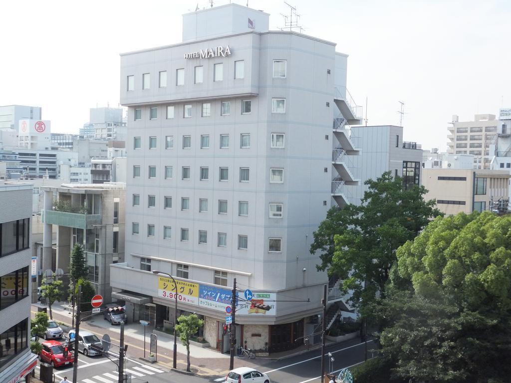 โฮเต็ล ไมระ Hotel โอคายาม่า ภายนอก รูปภาพ